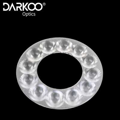 71mm par light lens 24 degree 3030 led multi lens